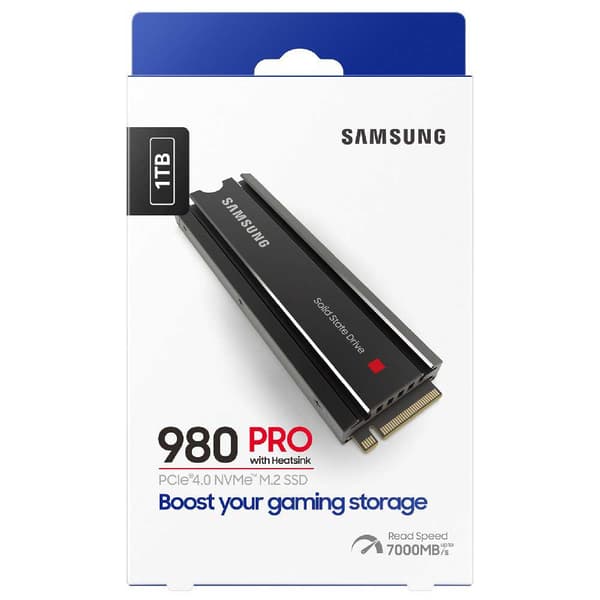 Samsung Hårddisk Ssd 980 Pro 1tb Svart