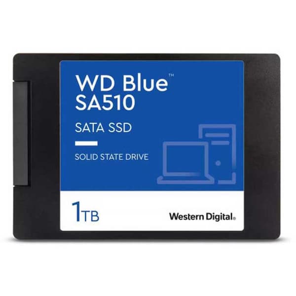 Western Digital Ssd Harddisk Wds100t3b0a 1tb Søvfarvet