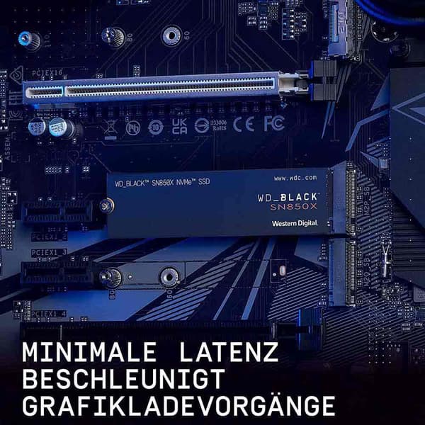 Western Digital M Black Sn850x 4tb 2 Ssd Hård Kör M.2 Guld