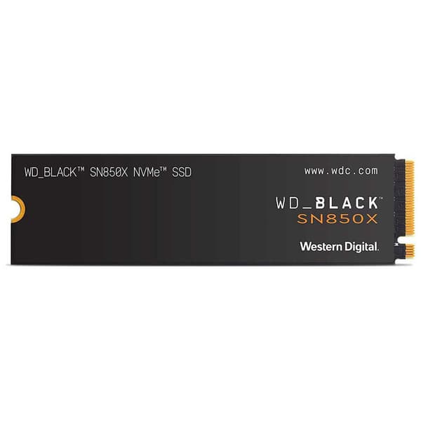Western Digital M Black Sn850x 4tb 2 Ssd Hård Kör M.2 Guld