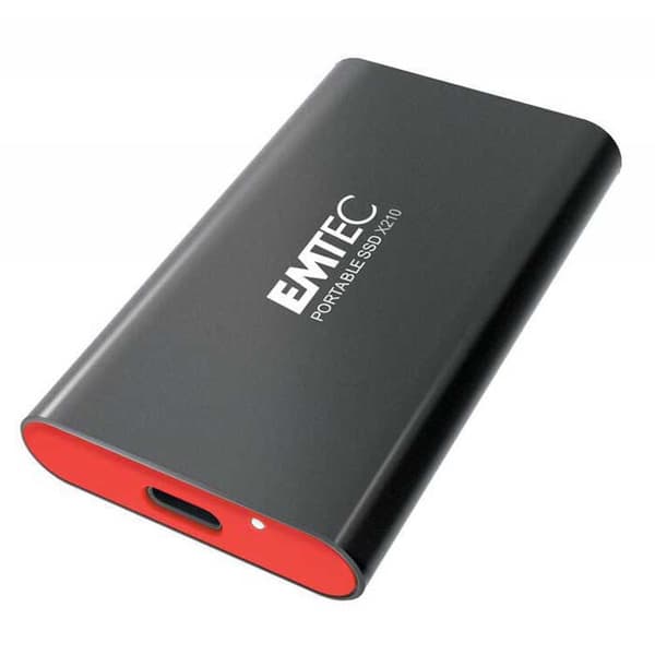 Emtec Ulkoinen Ssd-kiintolevy X20 Elite Usb-c 256gb Kirkas