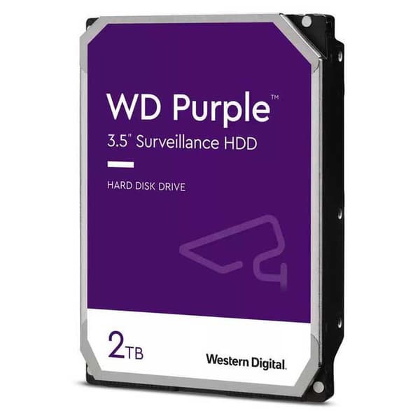 Western Digital Hårddisk Kör Wd Wd23purz 3.5´´ 2tb Durchsichtig 3.5´´