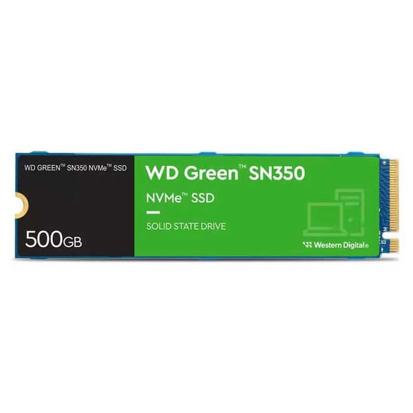 Western Digital Ssd Harddisk Green 500gb Transparent