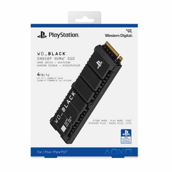 Sandisk Ssd M Sn850p 4tb 2 Sort
