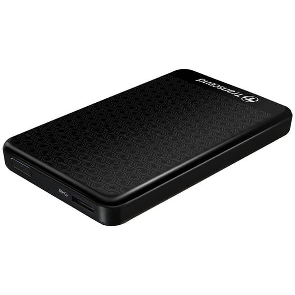 Transcend Ekstern Hdd-harddisk Storejet 25a3 2.5´´ 2tb Usb 3.1 Gen Sort