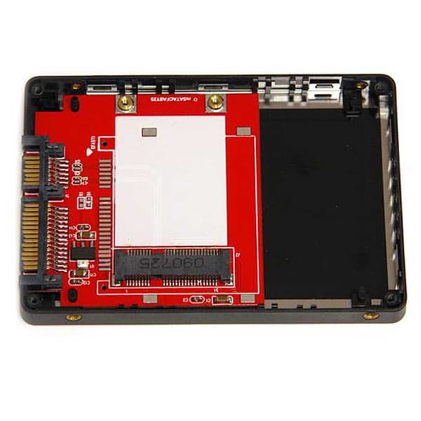 Startech Til Sata Hdd/ssd Adapter Case Sat2msat25 Msata Grå