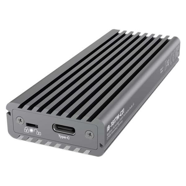Raidsonic M. Ib-1817m-c31 2 Ssd Ekstern Sag Grå