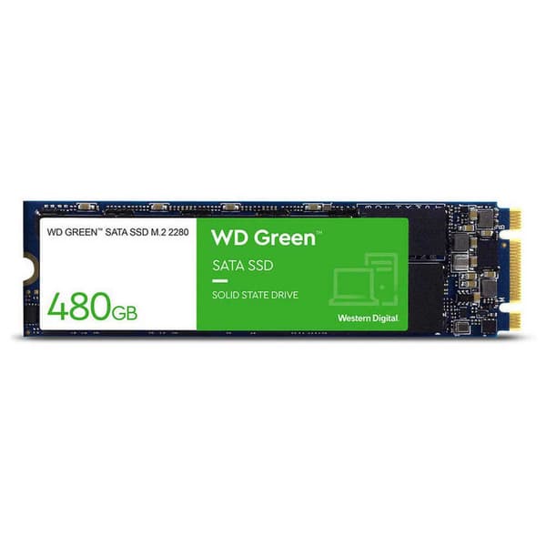 Western Digital Ssd-harddisk M. Wds480g3g0b 480gb 2 Flerfarvet