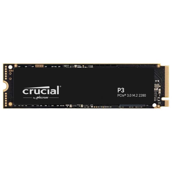 Crucial Ssd-kiintolevy M. P3 500gb 2 Hopeinen
