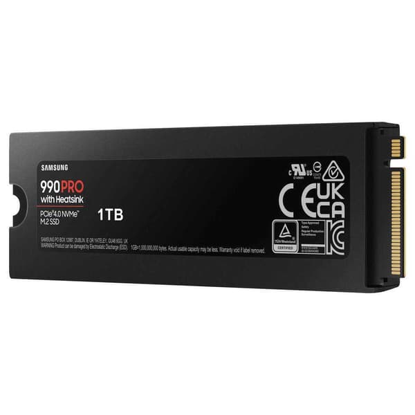 Samsung Ssd Harddisk 990 Pro 1tb Søvfarvet