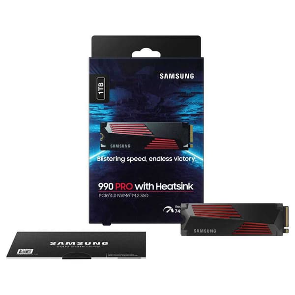 Samsung Ssd Harddisk 990 Pro 1tb Søvfarvet