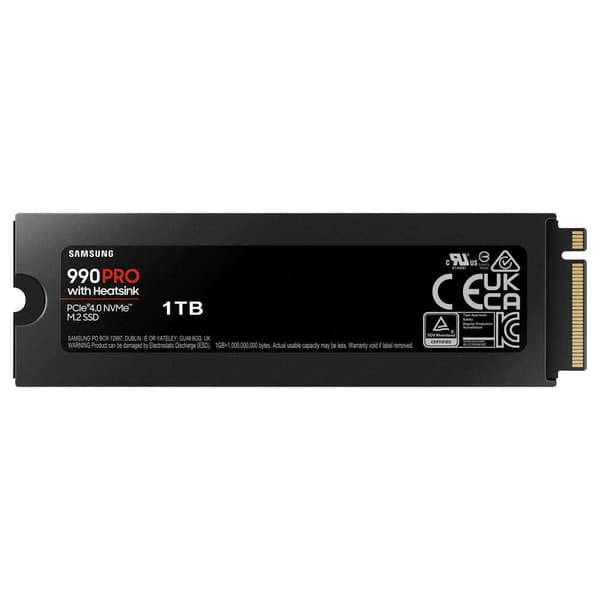 Samsung Ssd Harddisk 990 Pro 1tb Søvfarvet