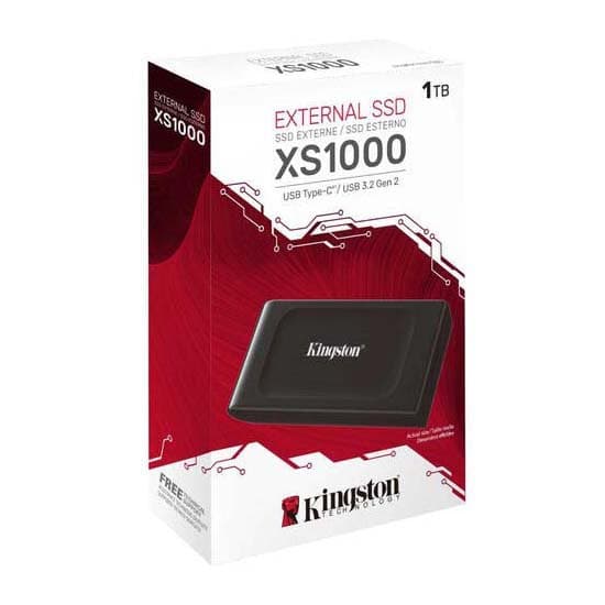 Kingston Ulkoinen Ssd-kiintolevy Xs1000 1tb Musta