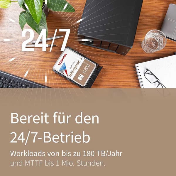 Toshiba Hårddisk Kör Bulk N300 3.5´´ 18tb Durchsichtig