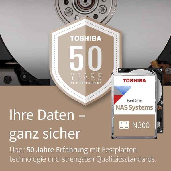 Toshiba Hårddisk Kör Bulk N300 3.5´´ 18tb Durchsichtig