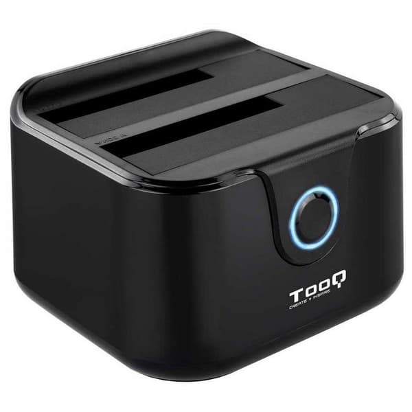 Tooq Hdd/ssd-telakointiasema Tqds-802b 2.5/3.5´´ Musta