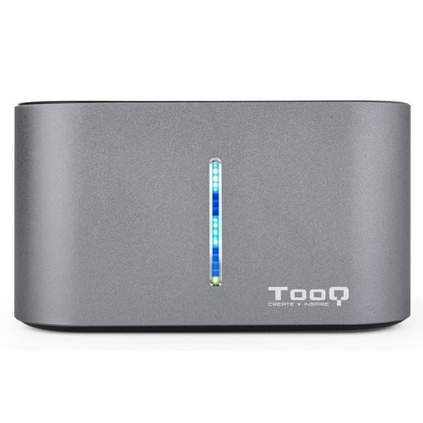 Tooq Forbindelsesstation Hdd/sdd 2.5/3.5 Sata Grå