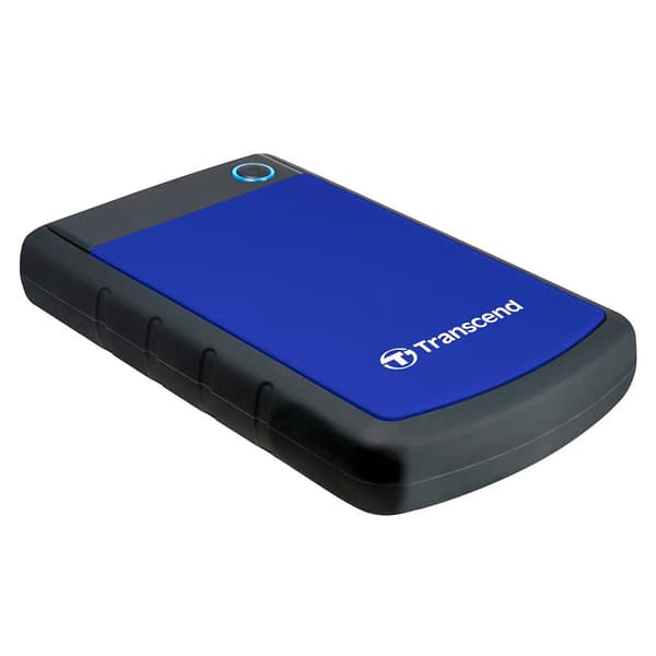Transcend Ekstern Hdd-harddisk Storejet 25h3 2.5 1tb Usb 3.1 Gen 1 Blå