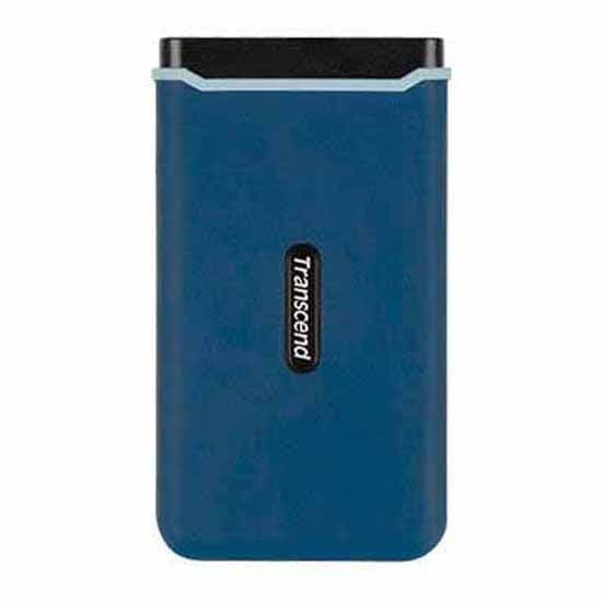 Transcend Harddisk Esd370c Usb 3.1 250gb Blå
