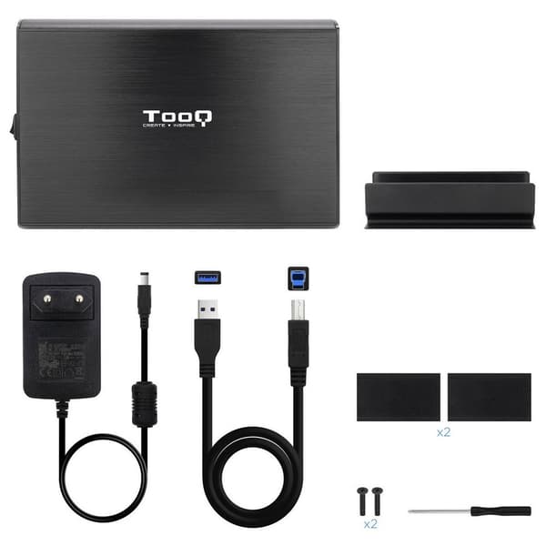 Tooq Hdd/ssd Ekstern Sag Tqe-3531b 3,5´´ Sort