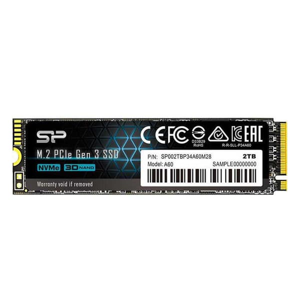 Silicon Power Ssd Hårddisk Sp002tbp34a60m28 2tb Durchsichtig