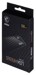 Miniatyrbild 3 av 3: Dysk SSD MSI SPATIUM M371 NVMe M.2 500GB