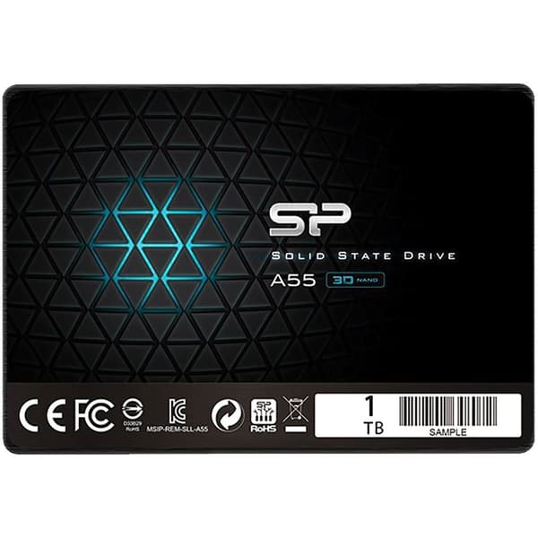 Silicon Power A55 Sata Iii 1tb 2.5 Svart