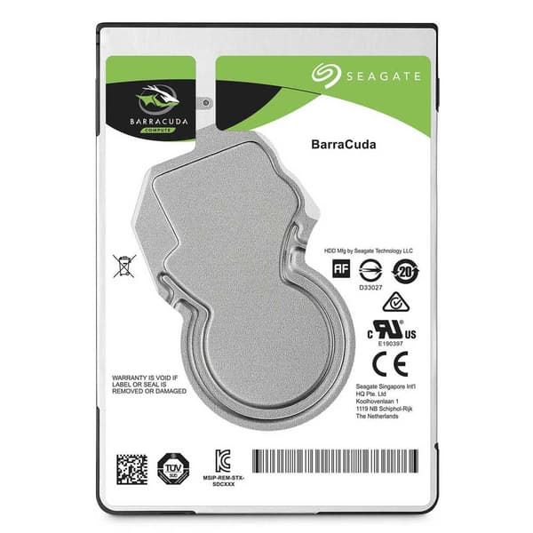 Seagate Harddisk Barracuda 5tb 2.5´´ Hvid 2.5´´