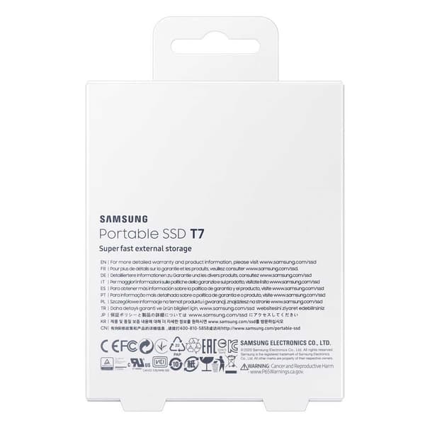 Samsung T7 Mu-pc1t0h 1tb Sininen