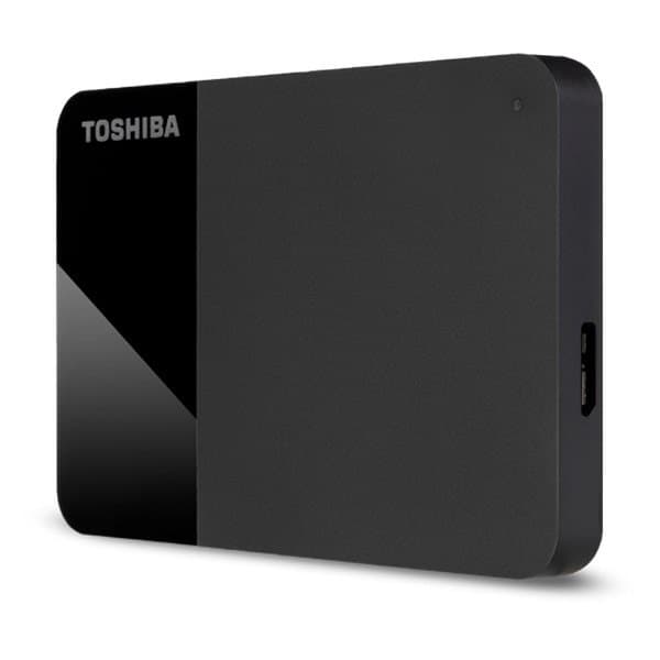 Toshiba Ekstern Hdd-harddisk Canvio Ready 2tb Sort