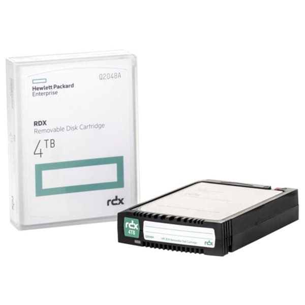 Hpe Aftagelig Diskpatron Harddisk Rdx 4tb Sort 3.5´´