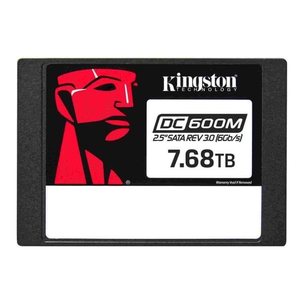 Kingston Technology DC600M 2,5" 7,68 TB Serial ATA III 3D TLC NAND