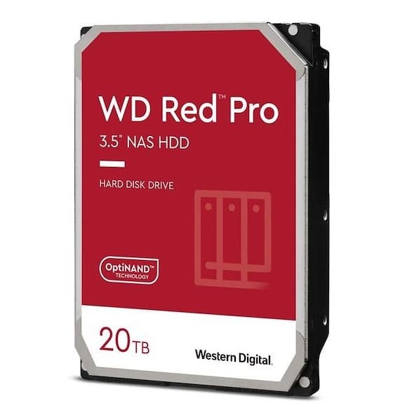 Harddisk HDD Western Digital WD Red Pro 20 TB WD201KFGX