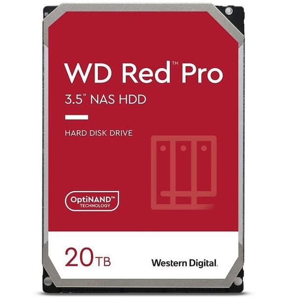 Harddisk HDD Western Digital WD Red Pro 20 TB WD201KFGX
