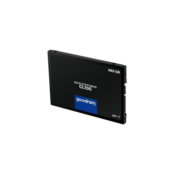 Hårddisk GoodRam CL100 G3 960 GB SSD SSD 460 MB/s-540 MB/s