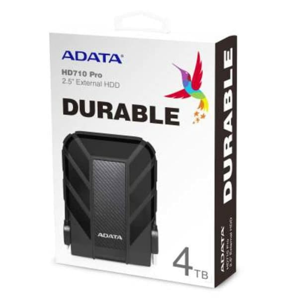 Extern Hårddisk Adata HD710 Pro Svart 4 TB HDD