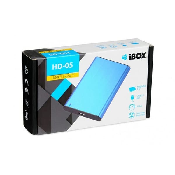 Ulkoinen laatikko Ibox HD-05 Sininen 2,5"