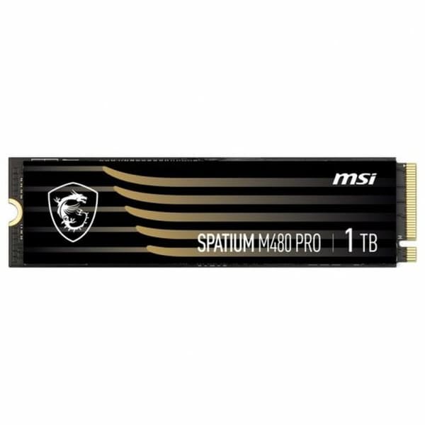 Hårddisk MSI SPATIUM M480 PRO PCIE 4.0 NVME M.2 1TB 1 TB SSD