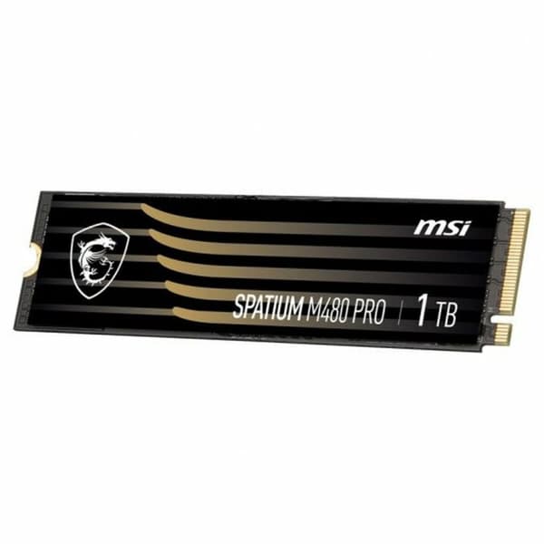 Kovalevy MSI SPATIUM M480 PRO PCIE 4.0 NVME M.2 1TB 1 TB SSD