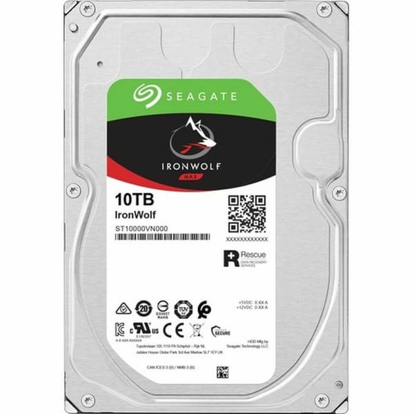 Harddisk Seagate IronWolf ST10000VN000 3,5" 10 TB