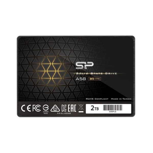 SILICON POWER ACE A58 2000 GB SVART (SP002TBSS3A58A25)