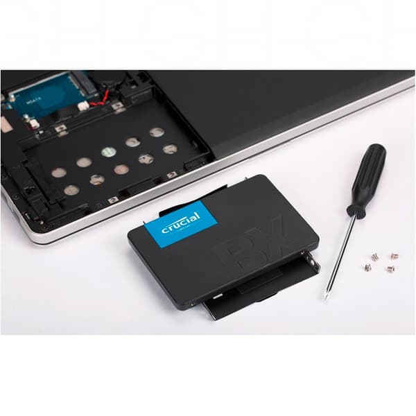 Micron Harddisk Bx500 1tb Ssd Sata Sort