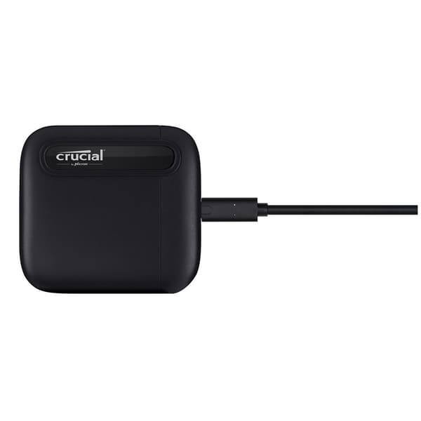 Crucial X6 2tb Usb 3.1 Gen 2 Type C Svart
