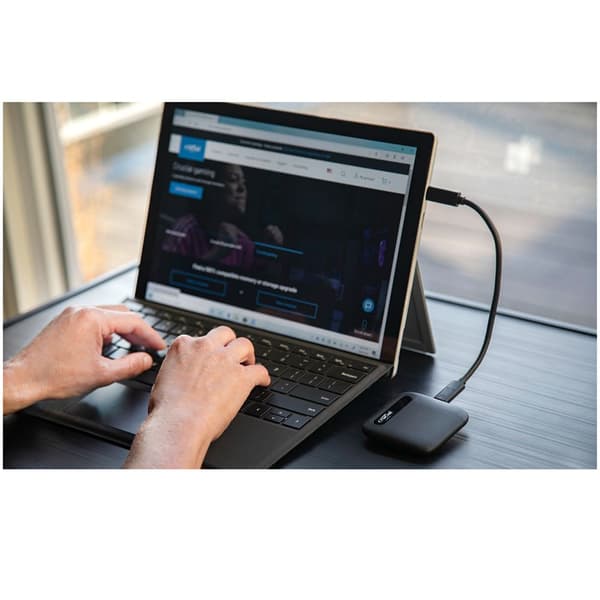 Crucial X6 2tb Usb 3.1 Gen 2 Type C Svart