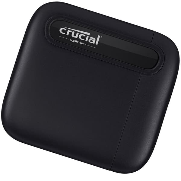 Crucial X6 2tb Usb 3.1 Gen 2 Type C Svart