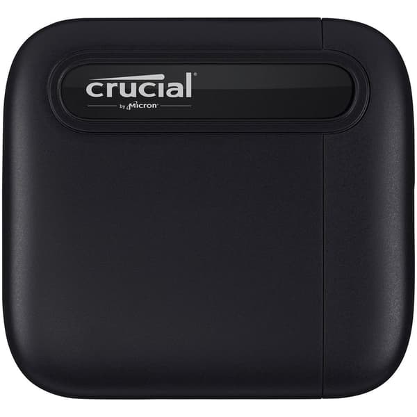 Crucial X6 2tb Usb 3.1 Gen 2 Type C Svart