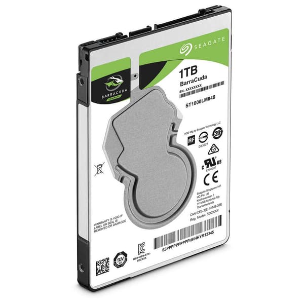 Seagate Harddisk Barracuda 1tb 2.5´´ Søvfarvet 2.5´´