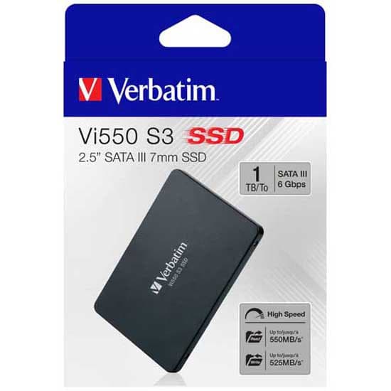 Verbatim Hårddisk Vi550 Sata 3 1tb Svart