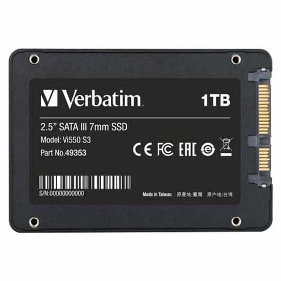 Verbatim Hårddisk Vi550 Sata 3 1tb Svart