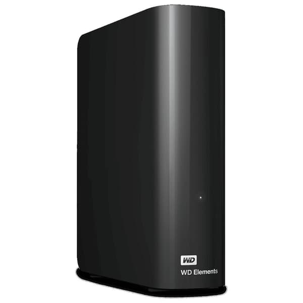 Western Digital Desktop Ekstern Harddisk Usb-a Wdbwlg0040hbk-eesn 3.0 4 Tb Sort